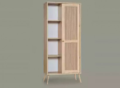 Bücherregal braunes Wandregal Dokumentenregal Regal Büro regale Möbel